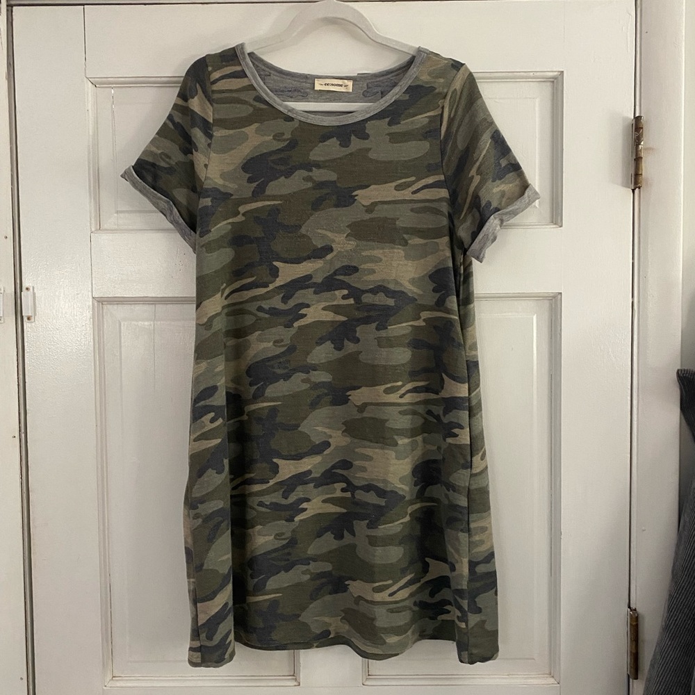 Boutique Camo Dress